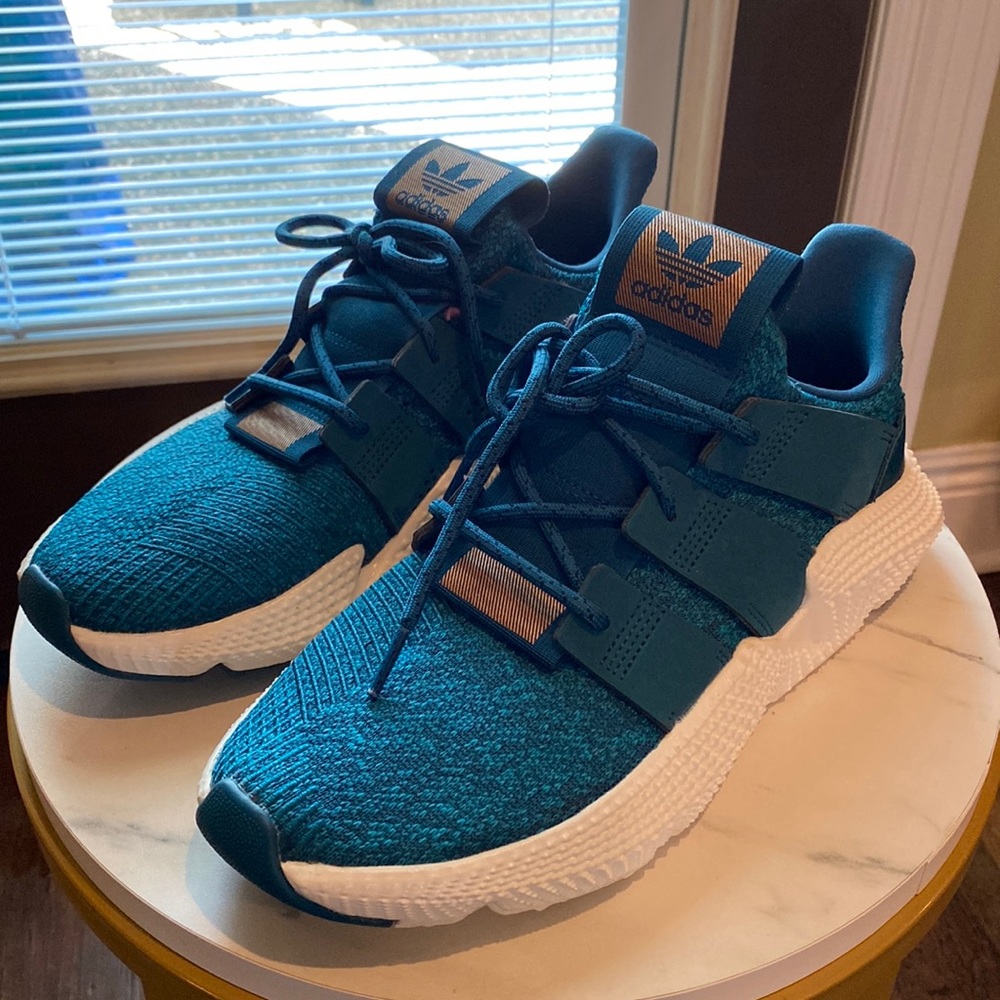 Turquoise Blue Adidas